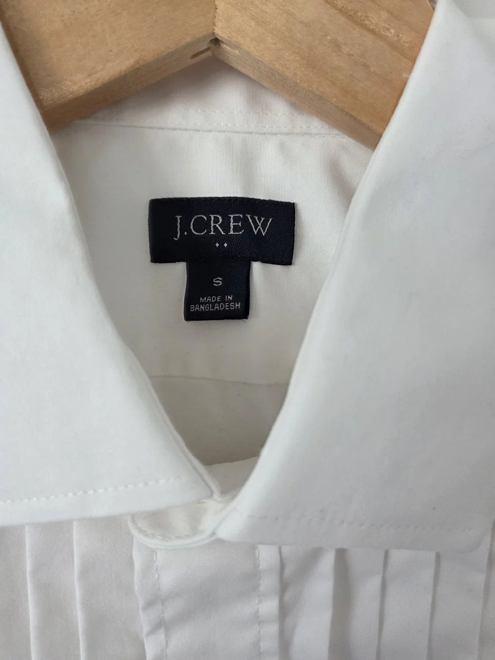 J. Crew crisp white